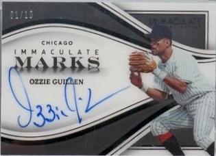 Ozzie Guillen [Black Autograph] #20
