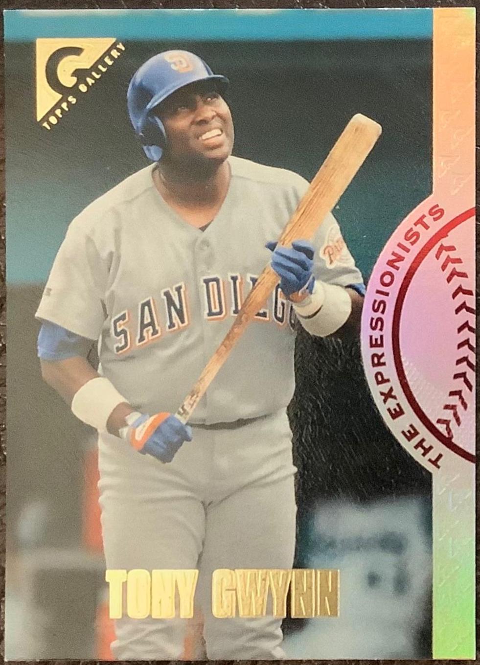 Tony Gwynn #EX15 Baseball Cards 1996 Topps Gallery Expressionists