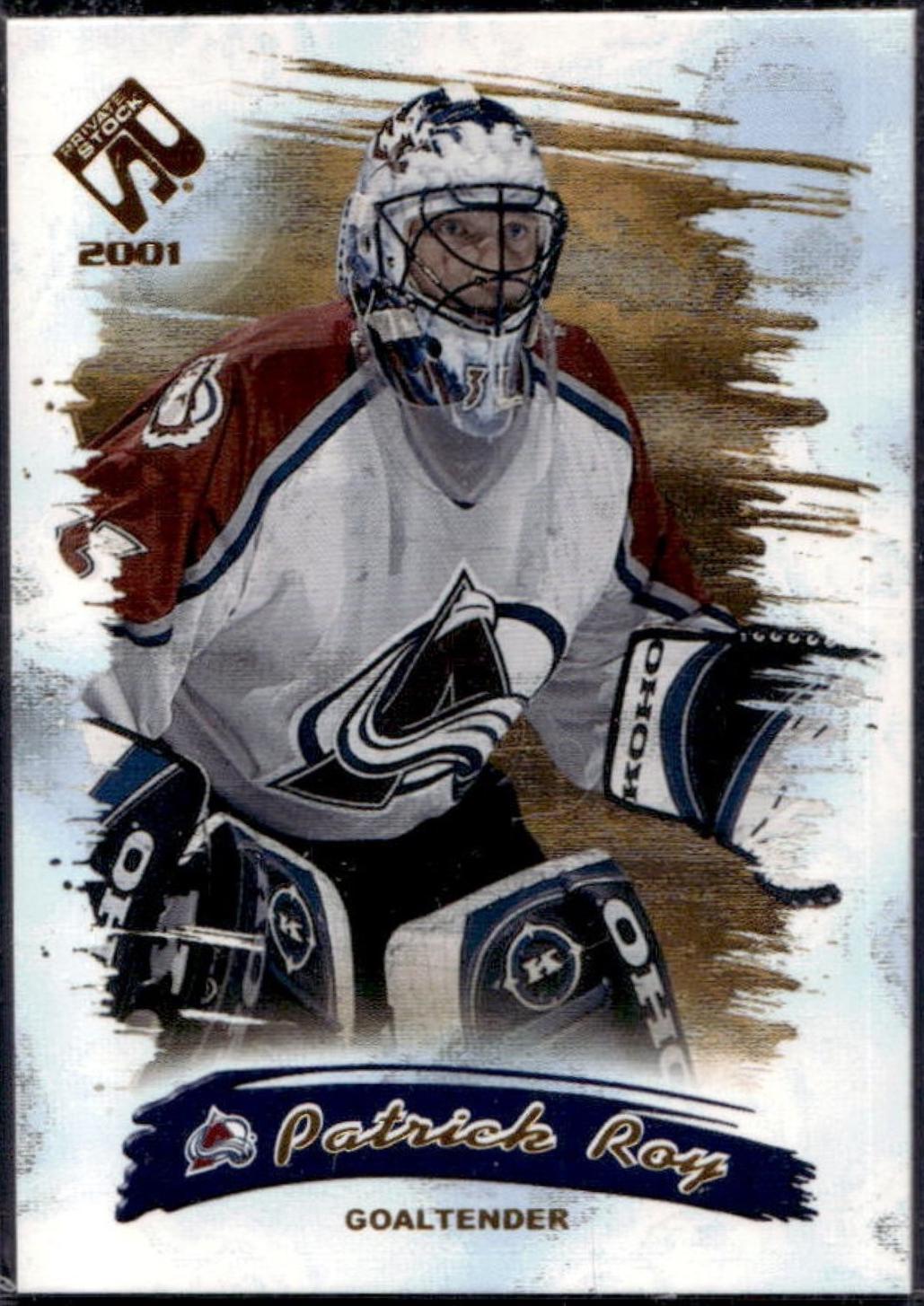 Patrick Roy #25 2000 Pacific Private Stock Hockey