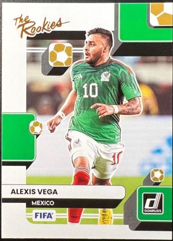 Alexis Vega #11 Soccer Cards 2022 Panini Donruss The Rookies