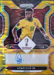 Vinicius Jr. [Gold] #S-VJR Prices | 2022 Panini Prizm World Cup