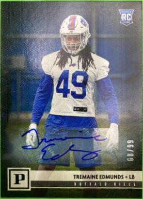 Tremaine Edmunds [Autograph] #341