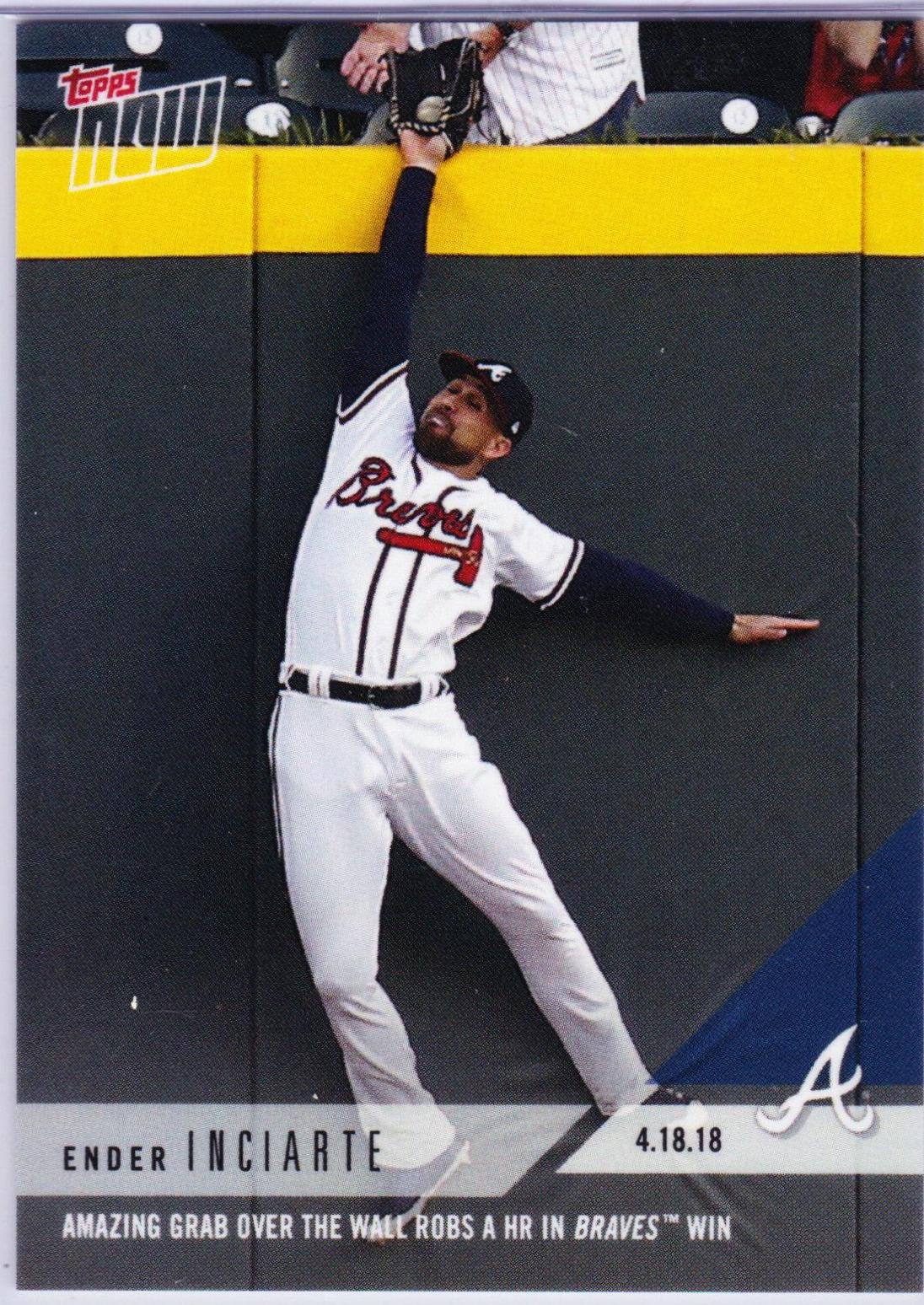 Ender Inciarte #95 Baseball Cards 2018 Topps Now