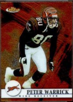 Peter Warrick #3 Football Cards 2001 Topps Finest