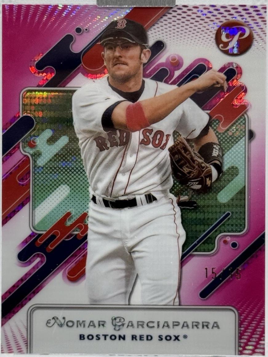 Nomar Garciaparra [Encased Pink Refractor] #28