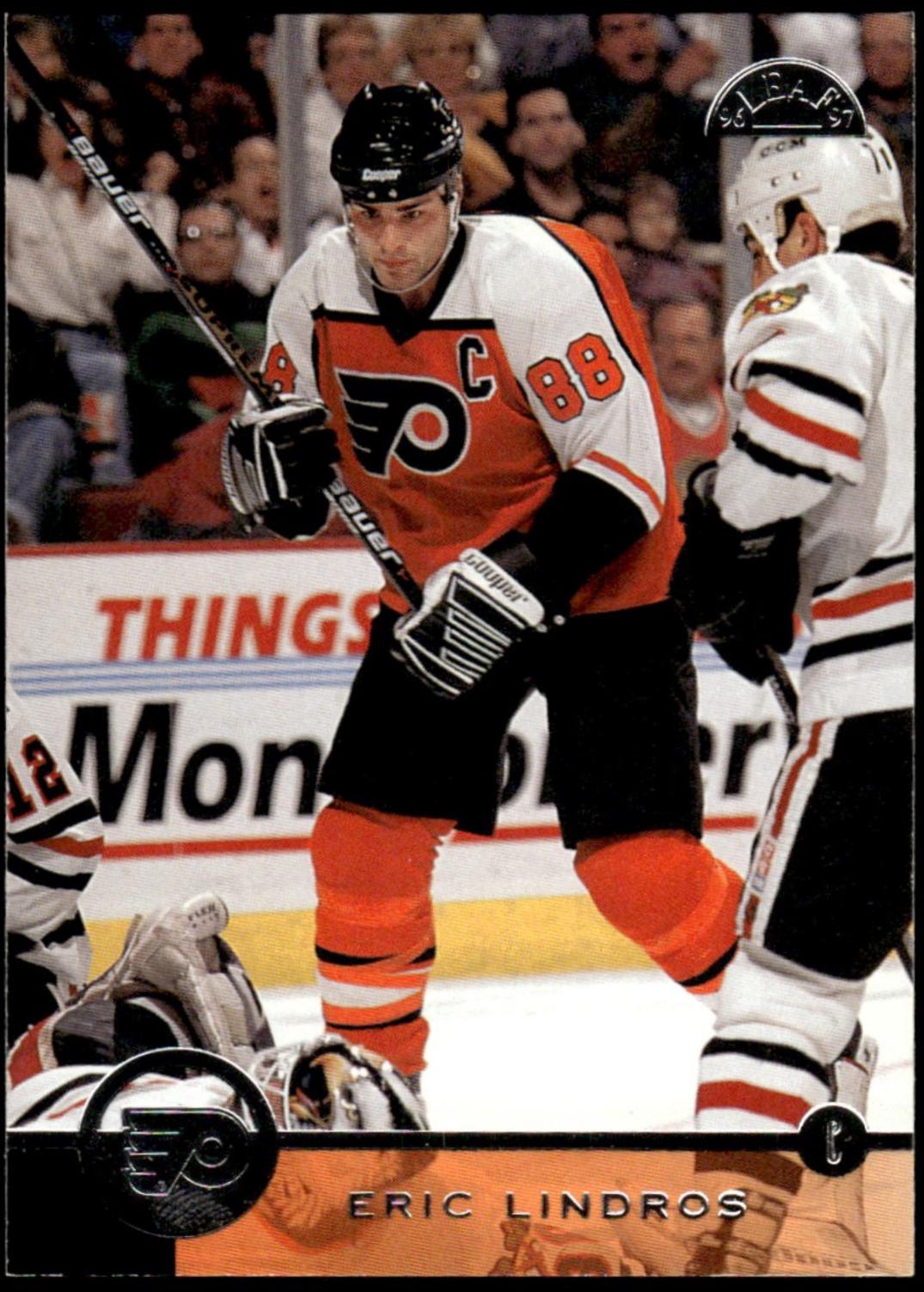 Eric Lindros #148 1996-97 Leaf Hockey