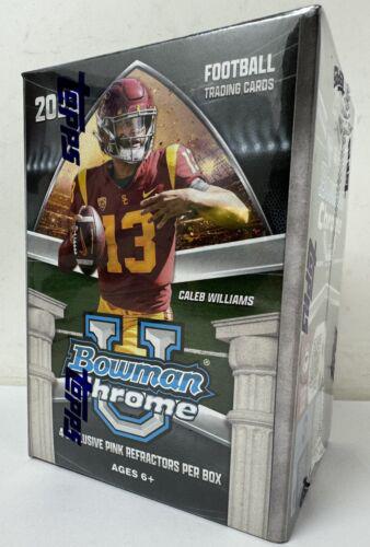 Blaster Box Football Cards 2023 Bowman Chrome University