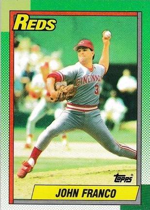 John Franco #120 Baseball Cards 1990 Topps