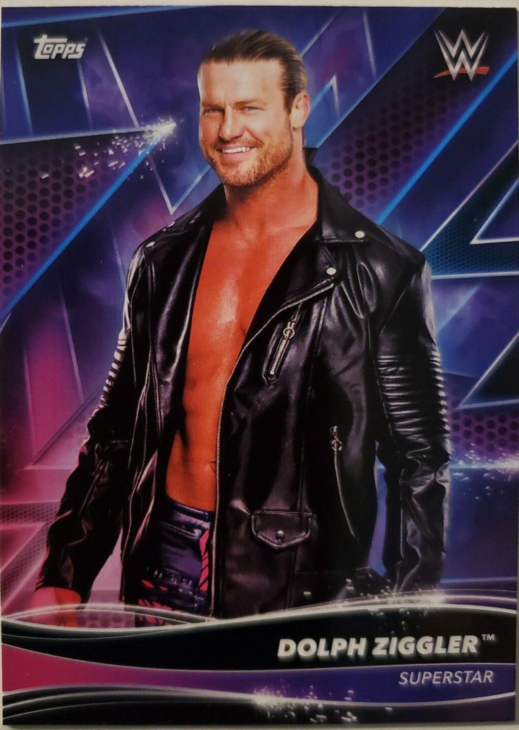 Dolph Ziggler #30 Wrestling Cards 2021 Topps WWE Superstars