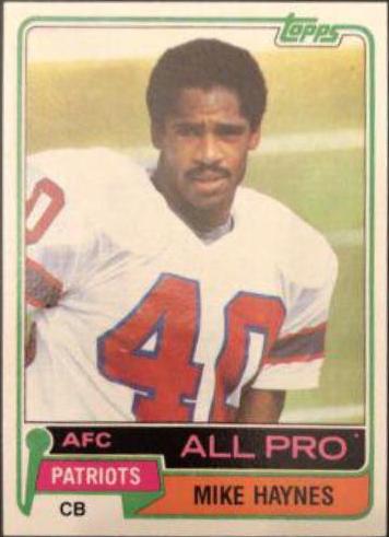 Mike Haynes #230 Football Cards 1981 Topps