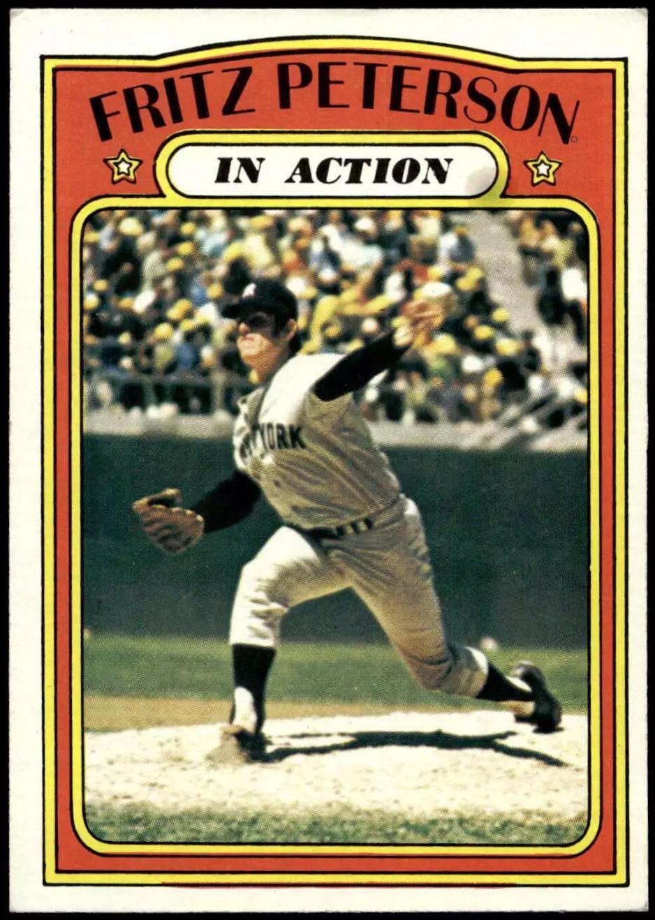 1972 Fritz Peterson [In Action] #574