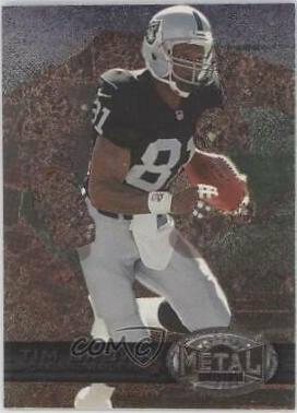Tim Brown #5 Football Cards 1997 Metal Universe