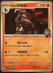 Team Rocket's Houndoom #34 from Chinese CSV10C Pokémon card set