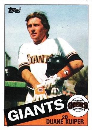 1985 Duane Kuiper #22