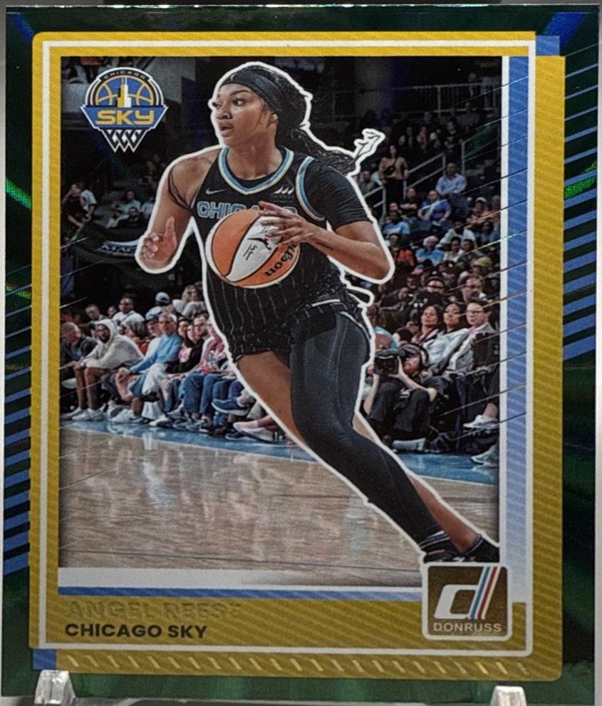 Angel Reese [Green Laser] #71 Prices | 2025 Panini Donruss WNBA 