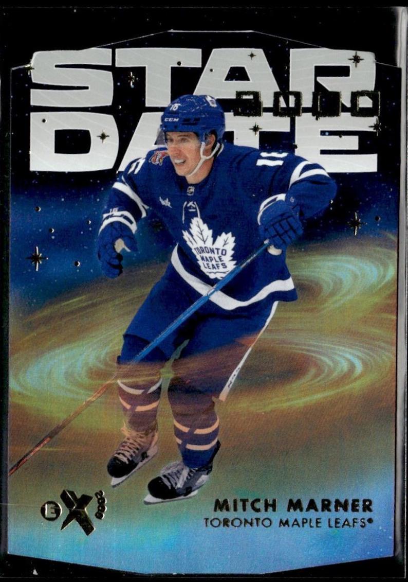 Mitch Marner #SD-19 Hockey Cards 2023 SkyBox E-X 2000 Star Date 3000