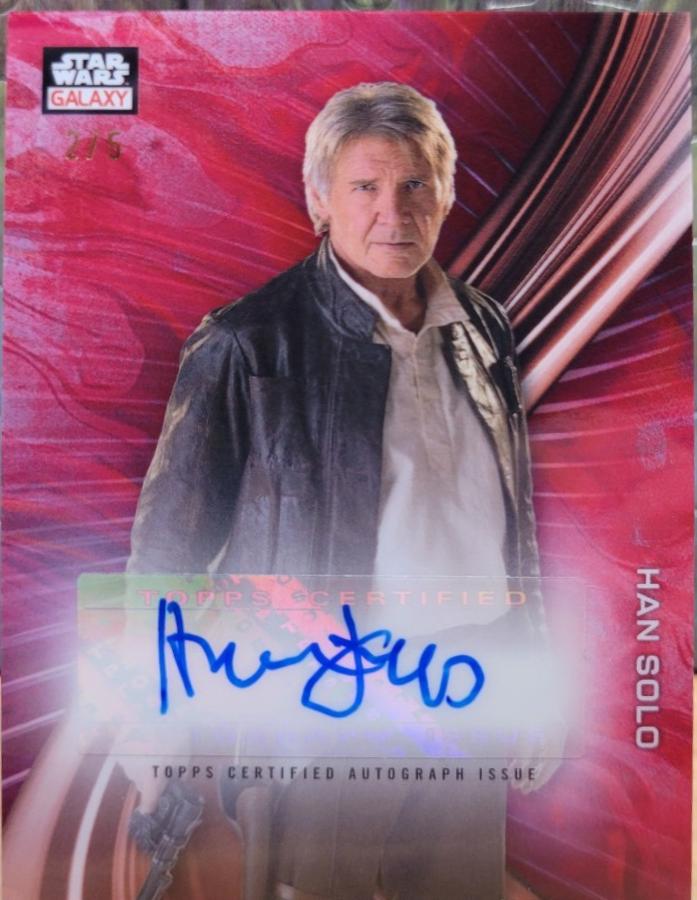 Harrison Ford as Han Solo [Red] #GA-HF