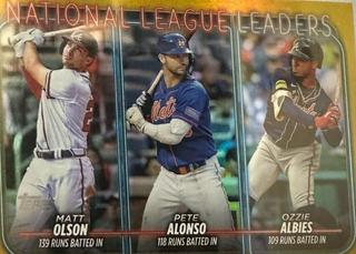 National League Leaders Runs Batted In
