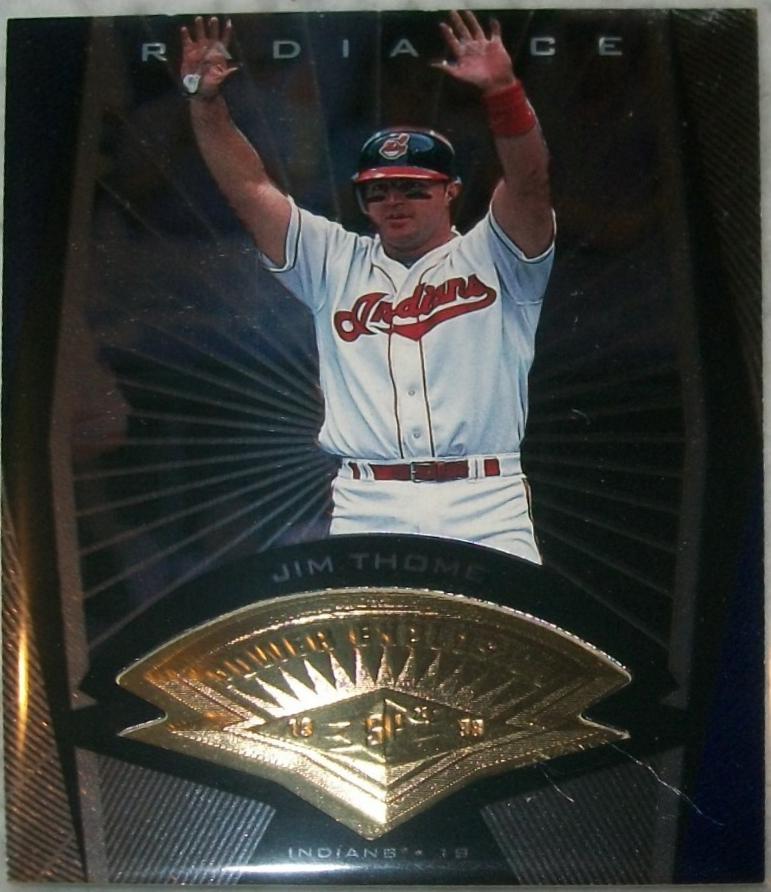 Jim Thome #34 1998 SPx Finite Baseball
