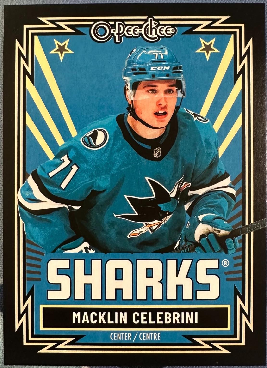2025 Macklin Celebrini [Retro Black Border] #119
