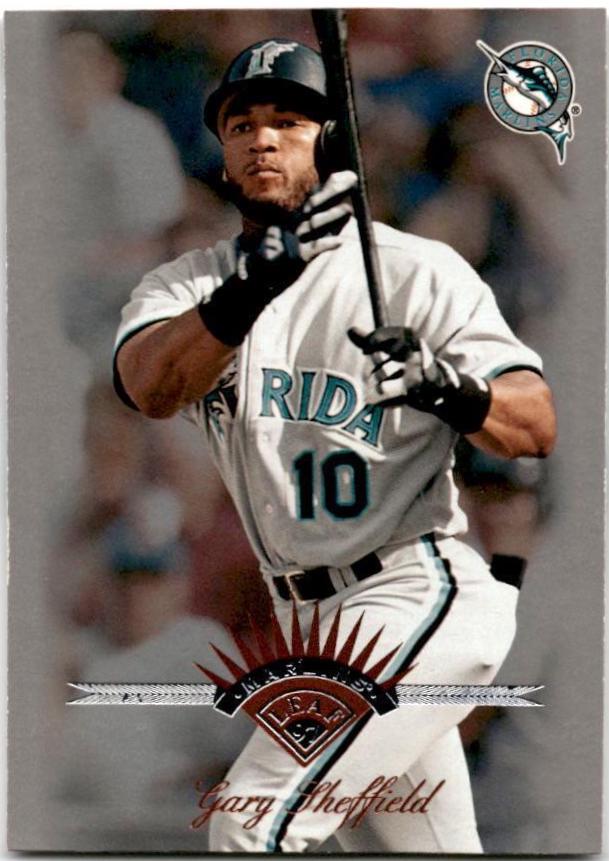 Gary Sheffield #49 Baseball Cards 1997 Leaf