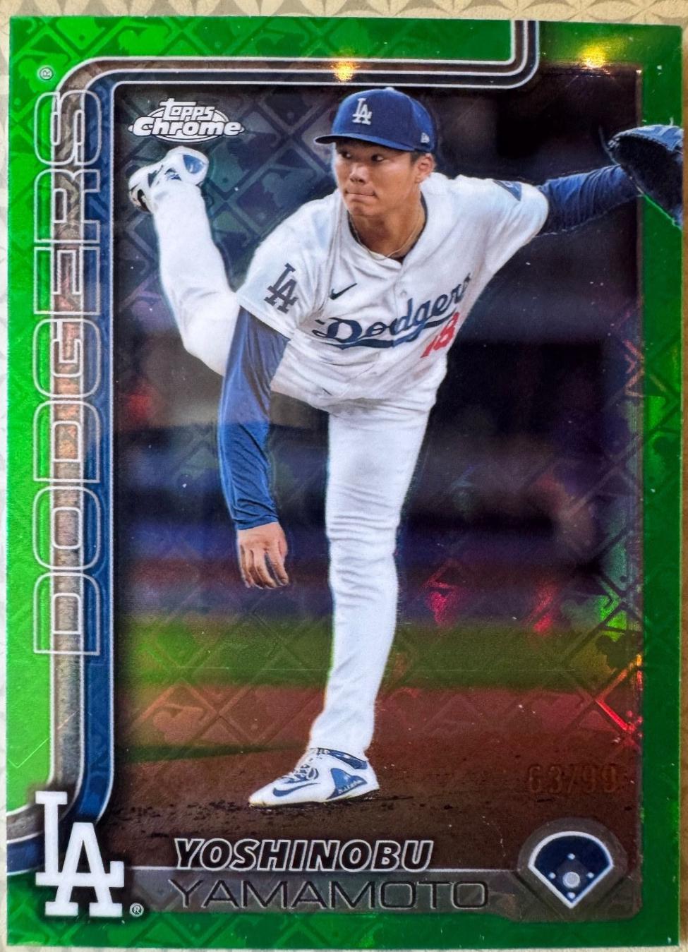 Yoshinobu Yamamoto [Green Refractor] #179