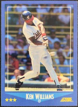 Ken Williams #112 Baseball Cards 1988 Score