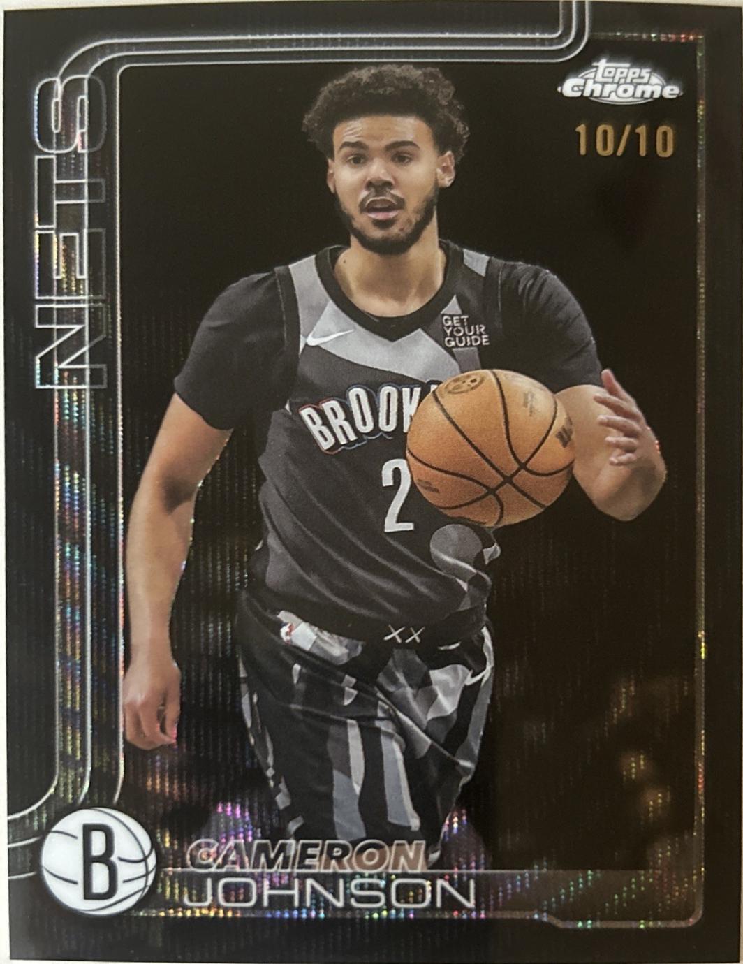Cameron Johnson [Black Wave Refractor] #84