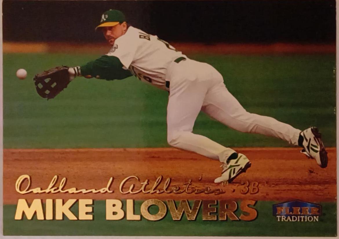 Mike Blowers #326 1999 Fleer Tradition Baseball