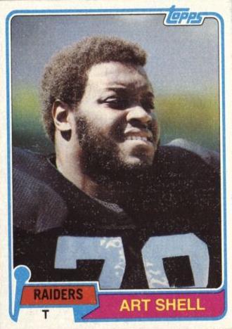 Art Shell #43 Football Cards 1981 Topps