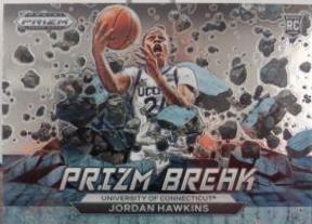 Jordan Hawkins #4 Basketball Cards 2023 Panini Prizm Draft Picks Break