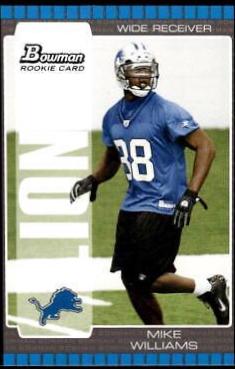 Mike Williams USC #154 Football Cards 2005 Bowman