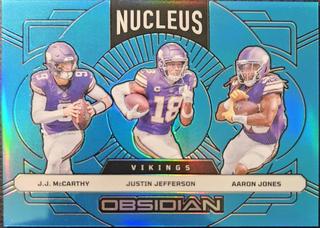 Aaron Jones / J.J. McCarthy / Justin Jefferson
