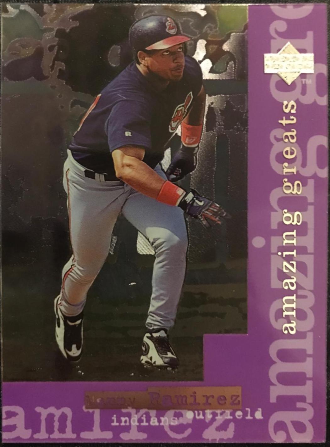 Manny Ramirez #AG24 Baseball Cards 1997 Upper Deck Amazing Greats