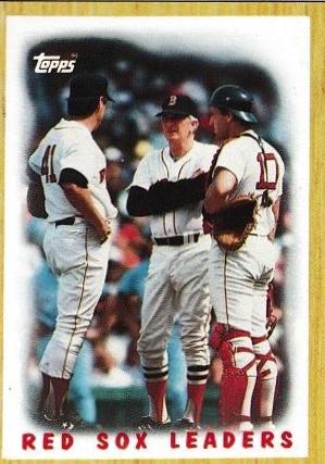 Red Sox Leaders #306 Cover Art