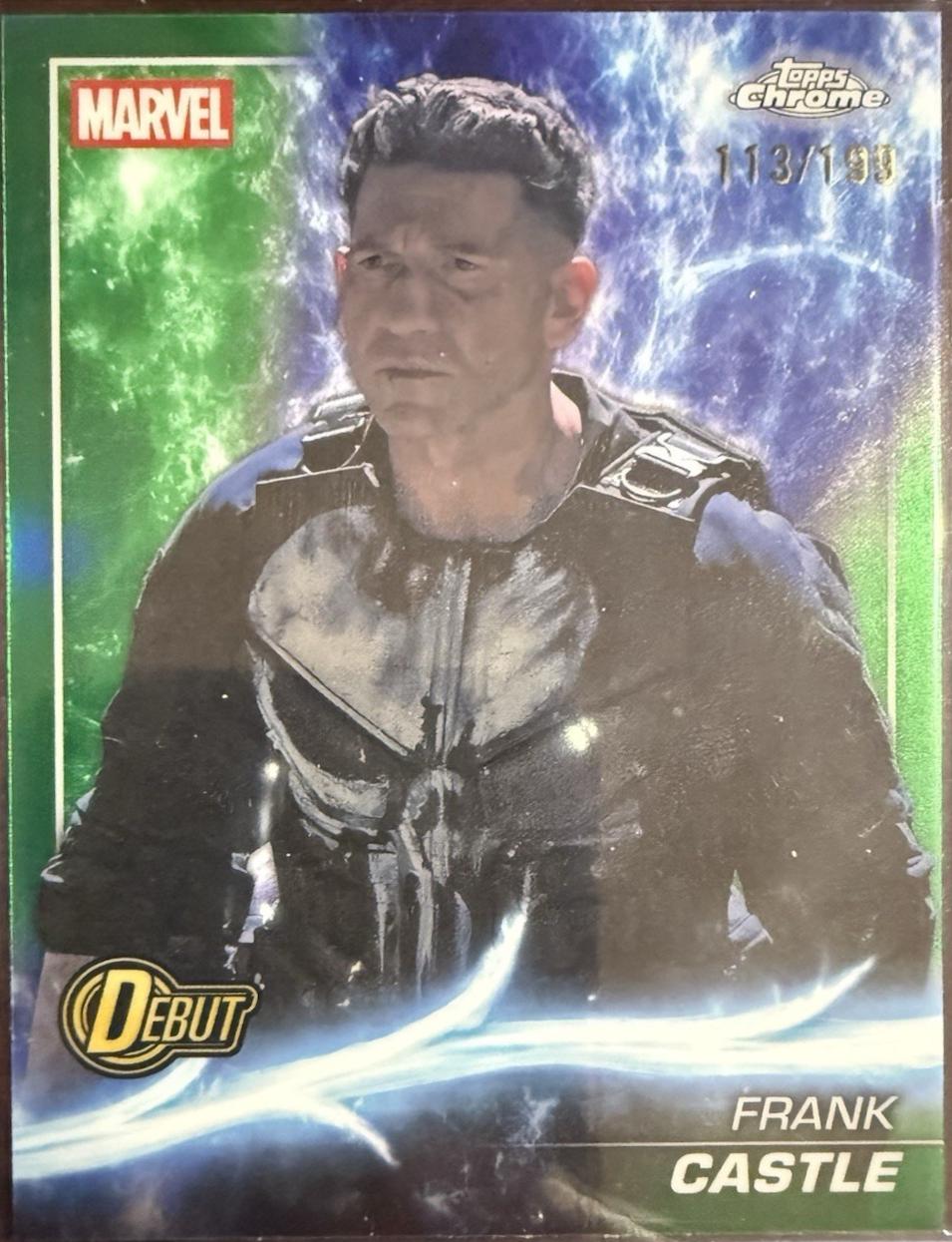 2025 Frank Castle [Green Refractor] #176