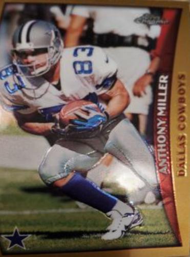 Anthony Miller #6 Football Cards 1998 Topps Chrome