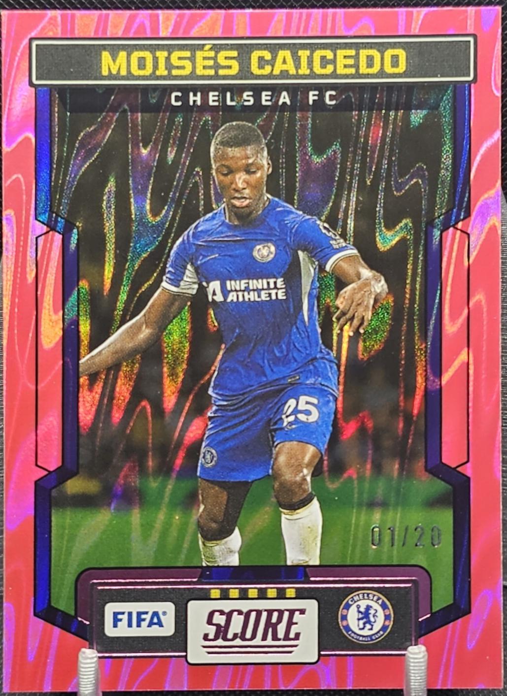 Moises Caicedo #46 2023 Panini Score FIFA