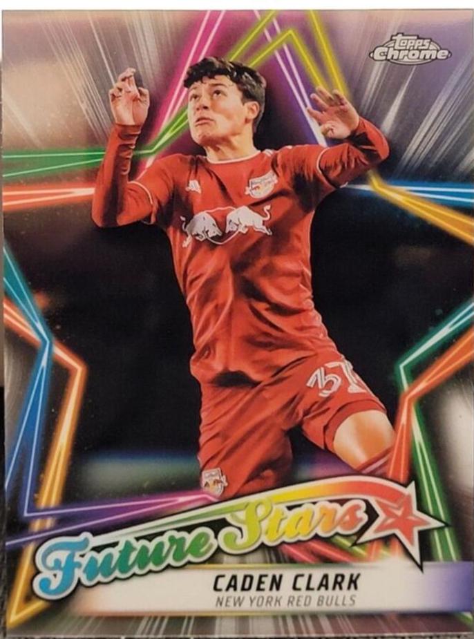 Caden Clark #FS-2 Soccer Cards 2022 Topps Chrome MLS Future Stars