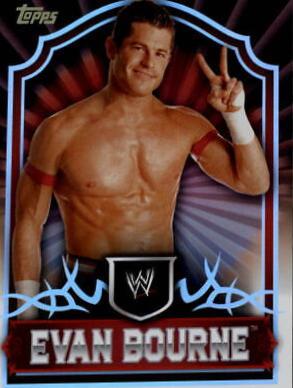 Evan Bourne #21 Wrestling Cards 2011 Topps WWE Classic