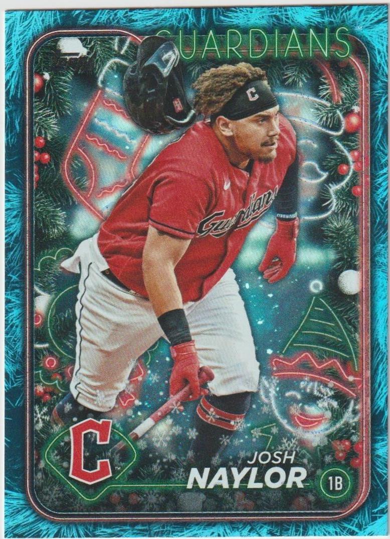 Josh Naylor #H120 2024 Topps Holiday Baseball