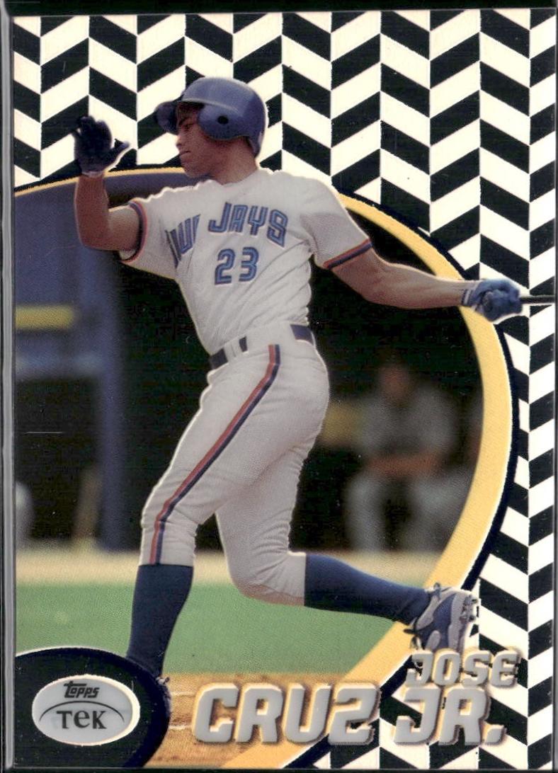 Jose Cruz Jr. [Pattern 77] #62 Prices | 1998 Topps Tek | Baseball Cards