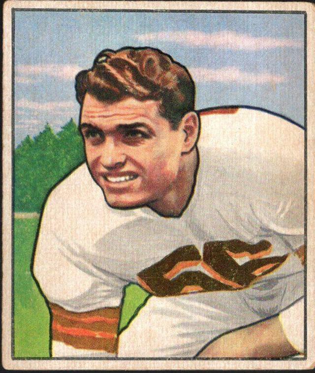 Dante Lavelli #78 Football Cards 1950 Bowman