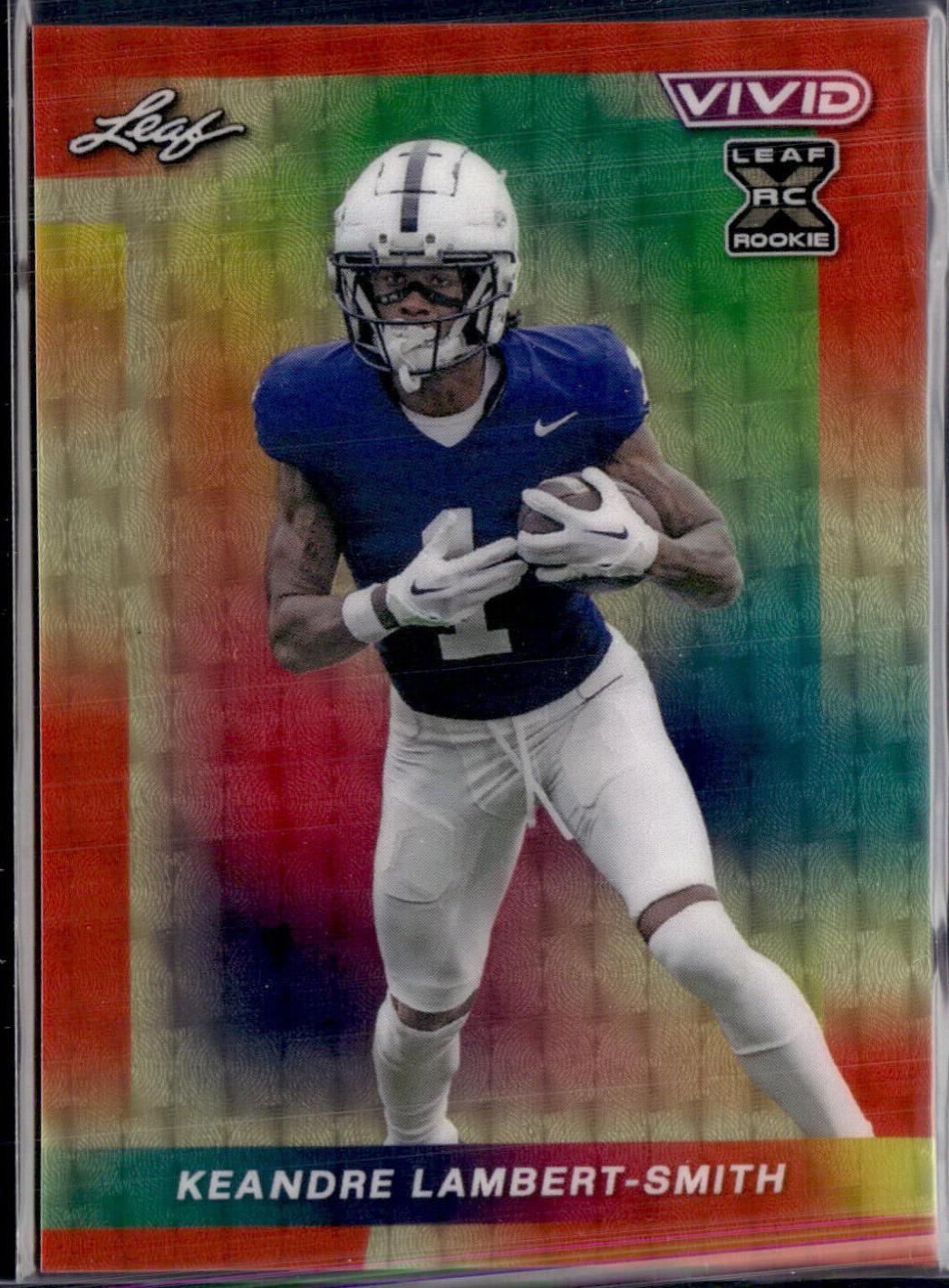 Keandre Lambert-Smith #119 2024 Leaf Vivid Football