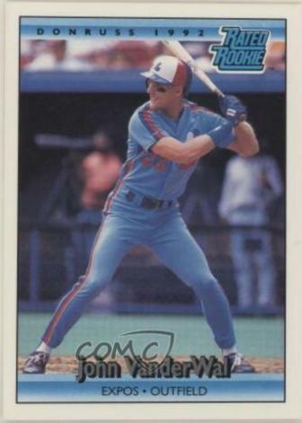 John VanderWal #414 Baseball Cards 1992 Donruss