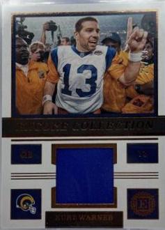Kurt Warner #EC-11 Football Cards 2022 Panini Encased Encore Collection