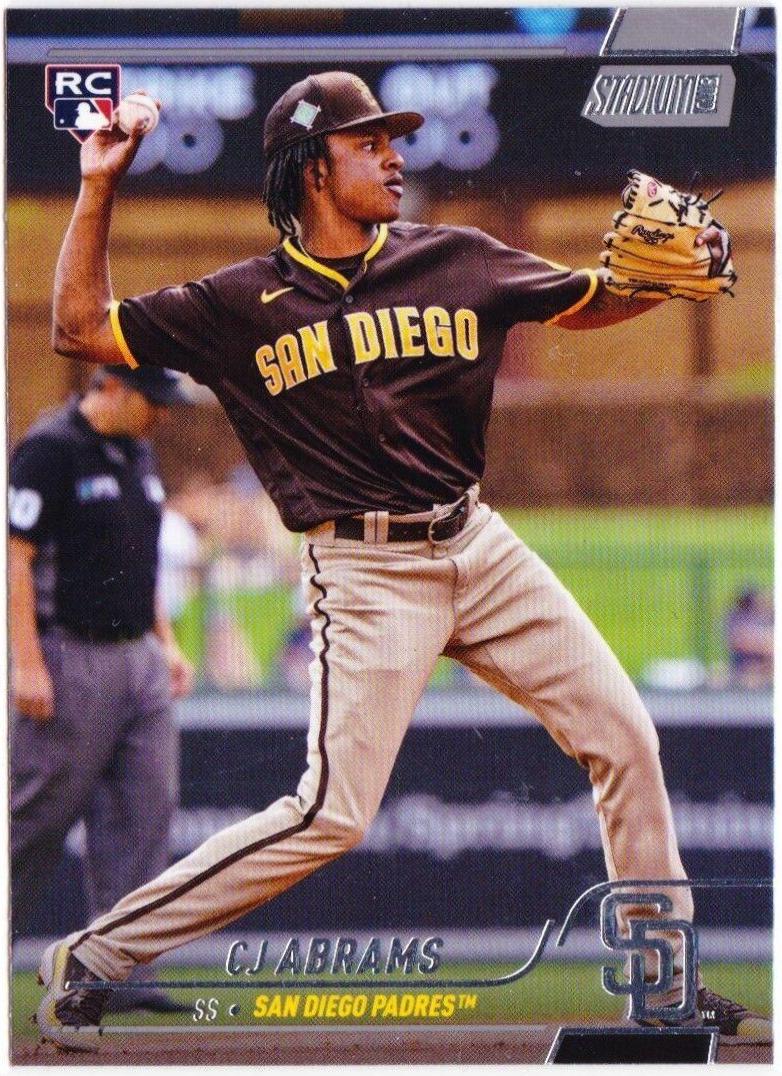 CJ Abrams #31 Baseball Cards 2022 Stadium Club