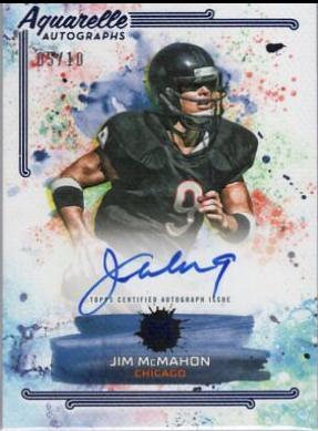 Jim McMahon [Cadium Orange] #AA-JM