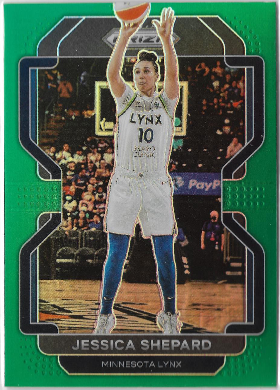 Jessica Shepard [Green] #67 Prices | 2022 Panini Prizm WNBA ...