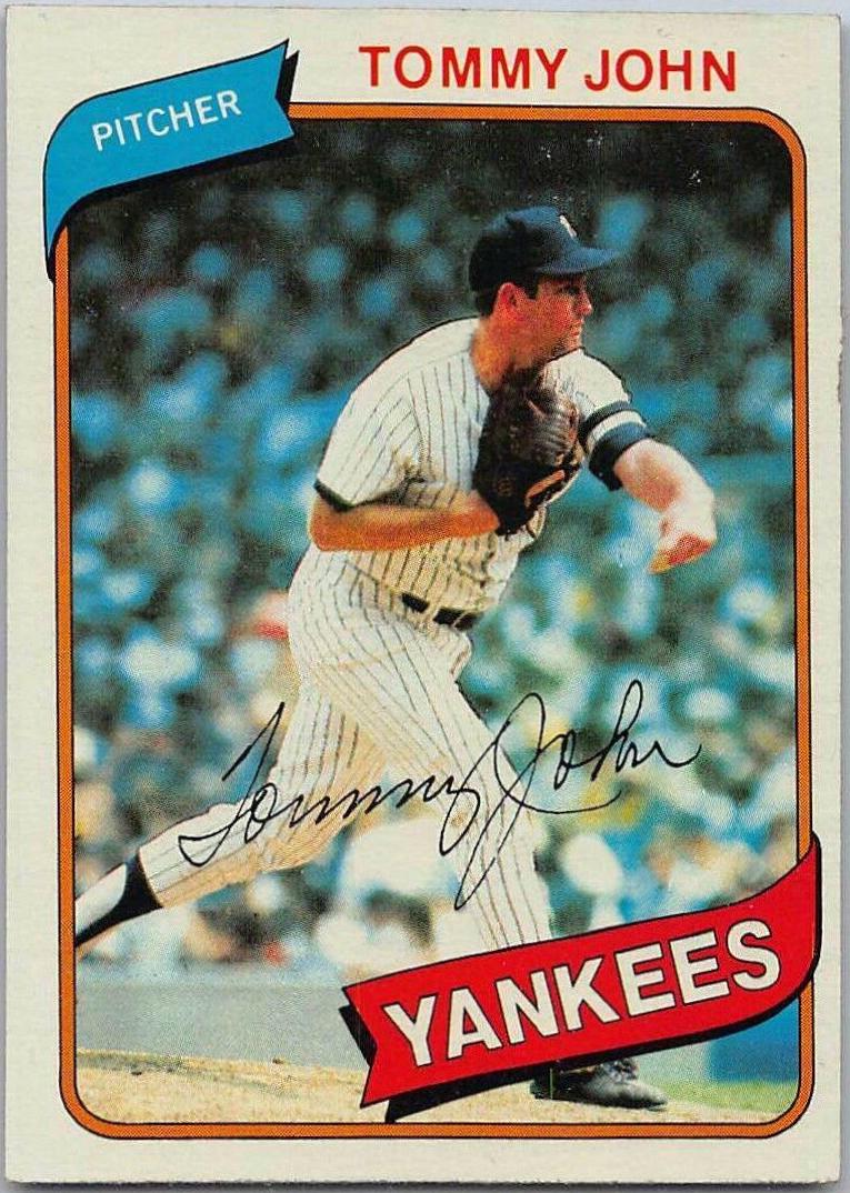 Tommy John #690 Baseball Cards 1980 Topps